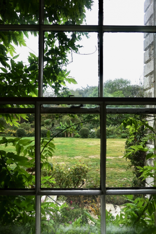 Smedmore-house-garden-wing- walled garden