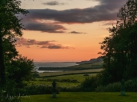 Sea view from the garden