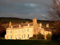 Smedmore House at sunset