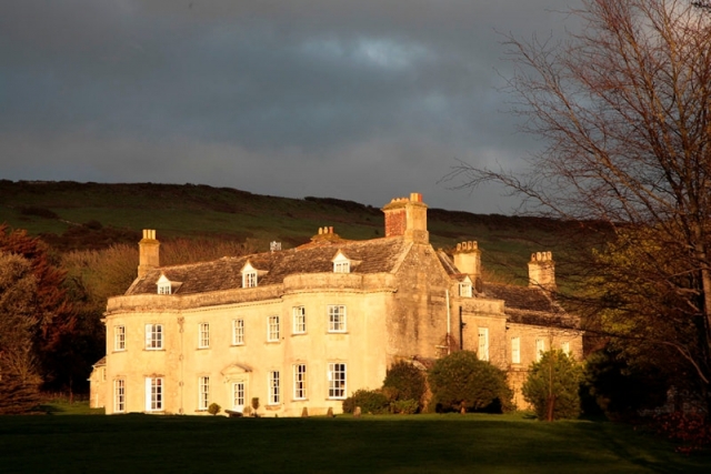Smedmore House at sunset