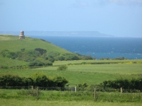 View to Kimmeridge and Clavell Tower