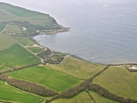 Birdseye view of Kimmeridge Bay