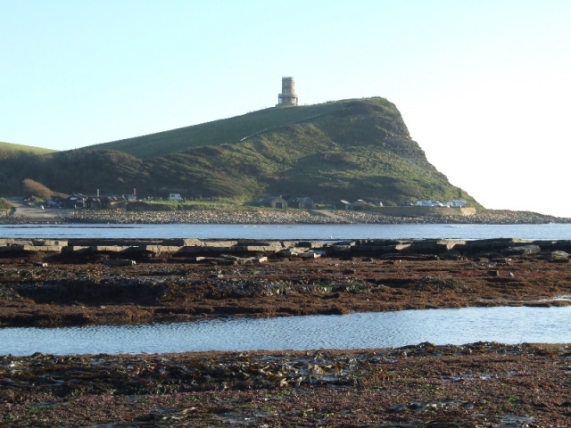 Clavell Tower across Kimmeridge Bay