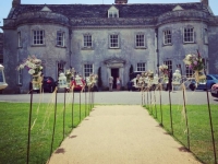 View from Marquee to Smedmore House