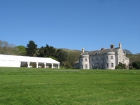 Marquee on Front Lawn at Smedmore House