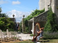 Wedding Ceremony in Walled Garden