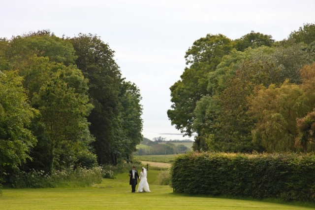Couple by View to the Bay