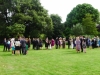 Wedding party in Main Garden