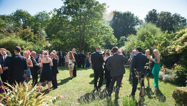 Garden Drinks Reception at Smedmore House